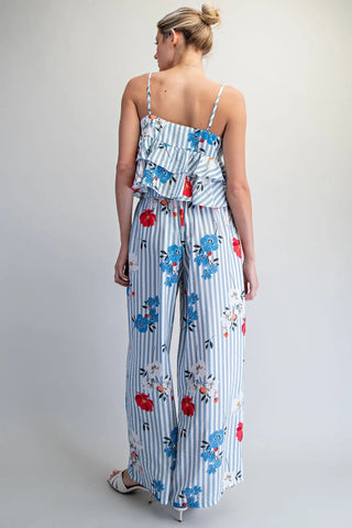 Blueberry Blossom Pants