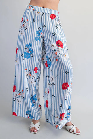 Blueberry Blossom Pants