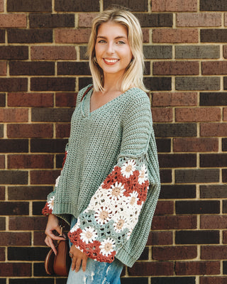 Fall Bloom Sweater