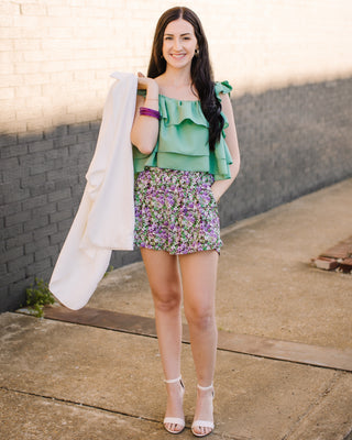 She's Crushin' It Solid Blazer in Off White