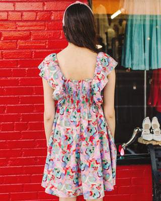 Say What You Love Mini Floral Dress