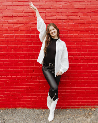 The Boyfriend Shirt in White