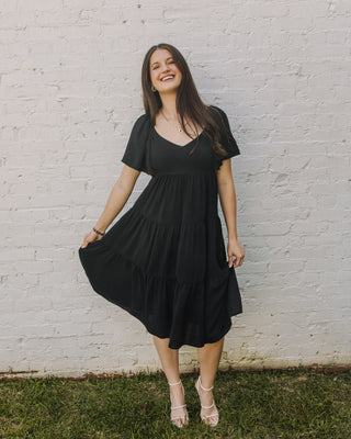 Subtle Sweetheart Midi Dress