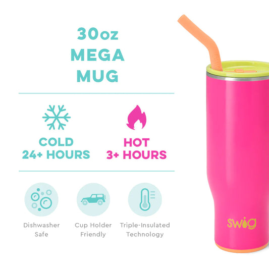 Swig Tuti Frutti Mega Mug in 30 oz