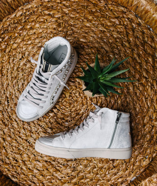 Shu Shop Rio Sneaker - White Silver