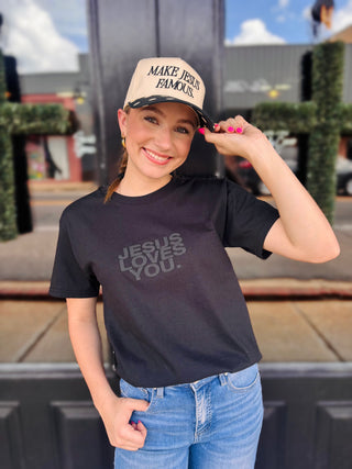 Jesus Love You Tee - Black