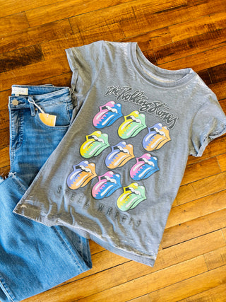The Rolling Stones Gray Sale T-Shirt