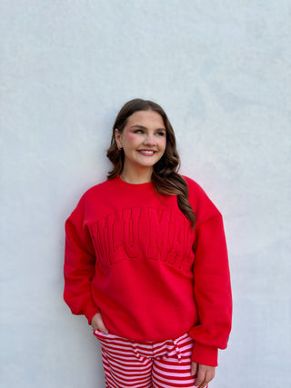 LULUMAC Red Pullover