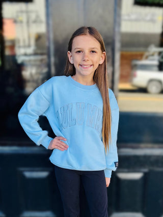 LULUMAC - Baby Blue Pullover