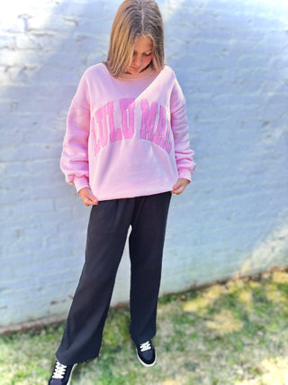 LULUMAC Baby Pink Pullover