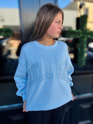 LULUMAC Baby Blue Pullover
