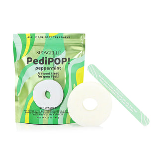 Spongelle Pedi Pop - Pepper Mint