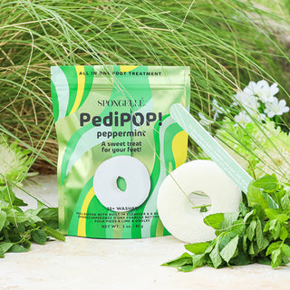 Spongelle Pedi Pop - Pepper Mint