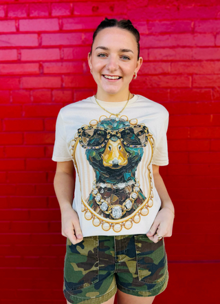 Mallard Duck Bling Graphic Tee