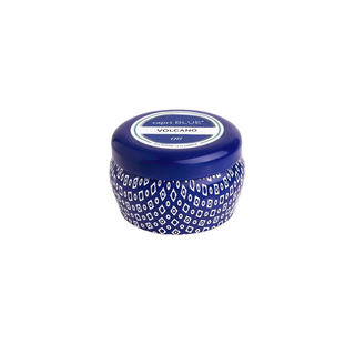 Volcano Mini Tin Candle - Blue 3 oz.