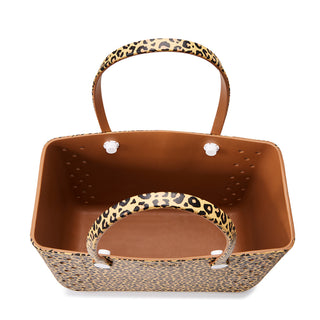 Dark Leopard Multi Purpose Tote